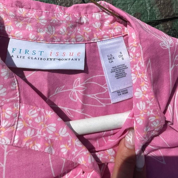 Pink Button Down Shirt - Picture 3 of 3